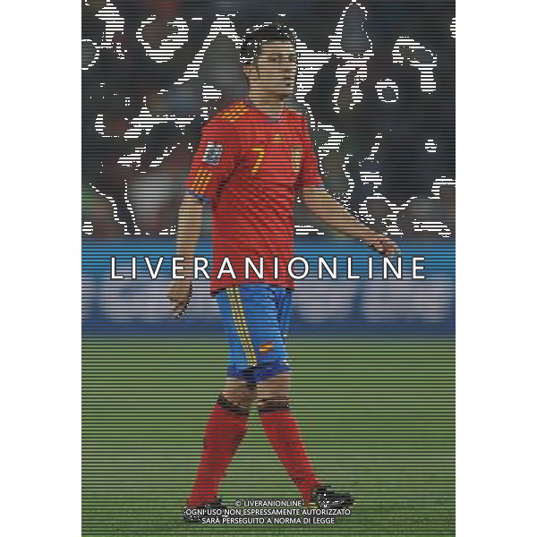 Fifa World Cup Sud Africa 2010 Match #32 Johannesburg (Ellis Park Stadium) - 21.06.2010 Spagna-Honduras Nella Foto:David VILLA /Ph.Vitez-Ag. Aldo Liverani