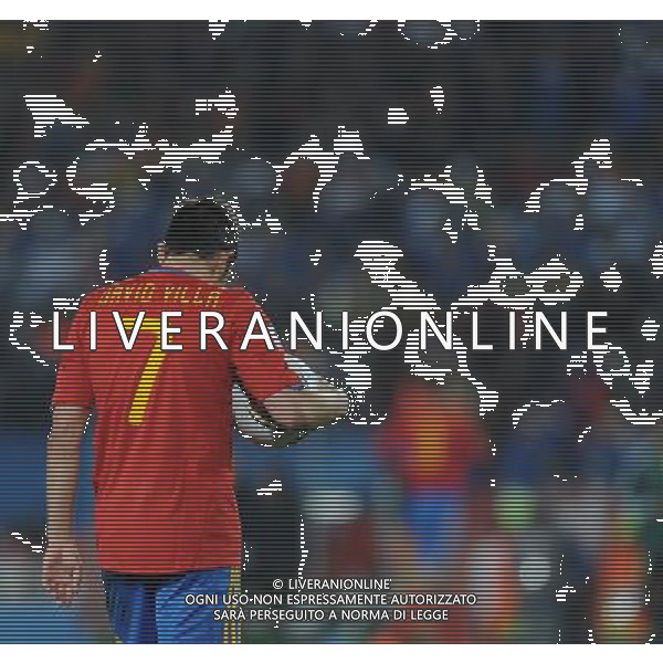 Fifa World Cup Sud Africa 2010 Match #32 Johannesburg (Ellis Park Stadium) - 21.06.2010 Spagna-Honduras Nella Foto:David VILLA /Ph.Vitez-Ag. Aldo Liverani