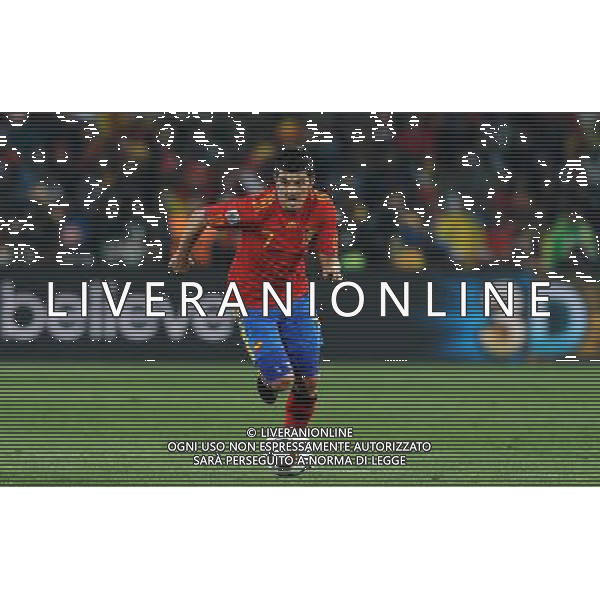 Fifa World Cup Sud Africa 2010 Match #32 Johannesburg (Ellis Park Stadium) - 21.06.2010 Spagna-Honduras Nella Foto:David VILLA /Ph.Vitez-Ag. Aldo Liverani