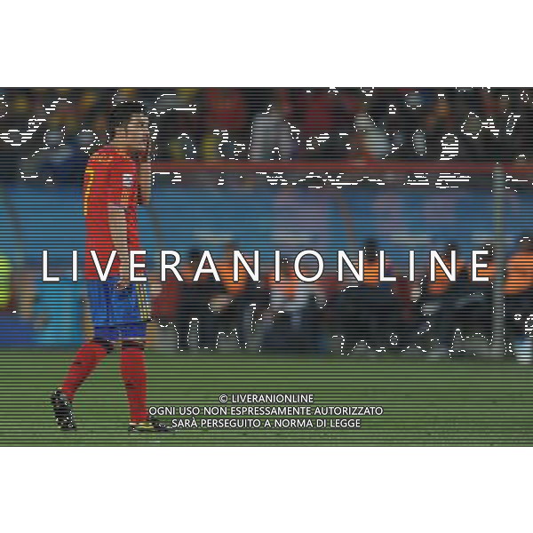 Fifa World Cup Sud Africa 2010 Match #32 Johannesburg (Ellis Park Stadium) - 21.06.2010 Spagna-Honduras Nella Foto:David VILLA /Ph.Vitez-Ag. Aldo Liverani