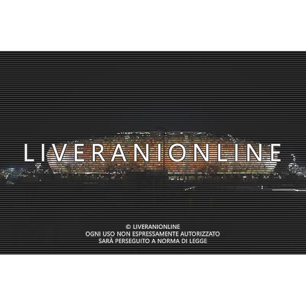 19/06/2010 JOHANNESBURG-SUD AFRICA NELLA FOTO VEDUTA NOTTURNA ESTERNA DELLO STADIO SOCCER CITY STADIUM FOTO VITEZ-AG ALDO LIVERANI