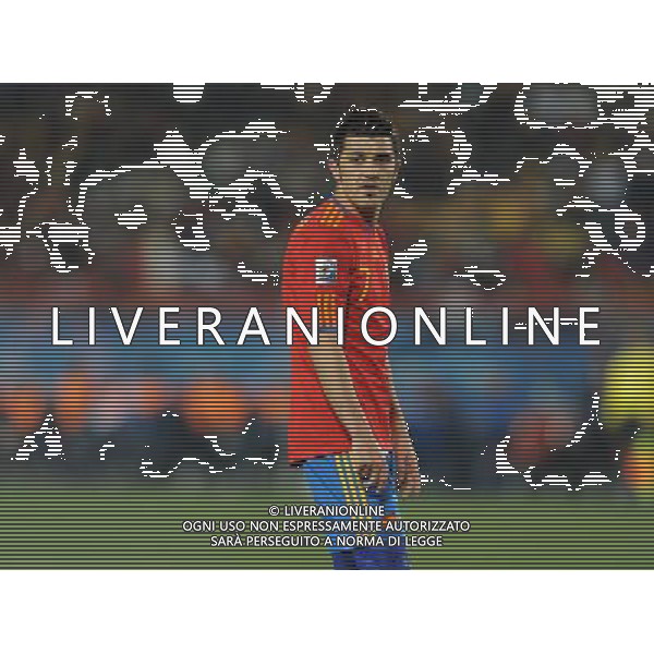 Fifa World Cup Sud Africa 2010 Match #32 Johannesburg (Ellis Park Stadium) - 21.06.2010 Spagna-Honduras Nella Foto:David VILLA /Ph.Vitez-Ag. Aldo Liverani