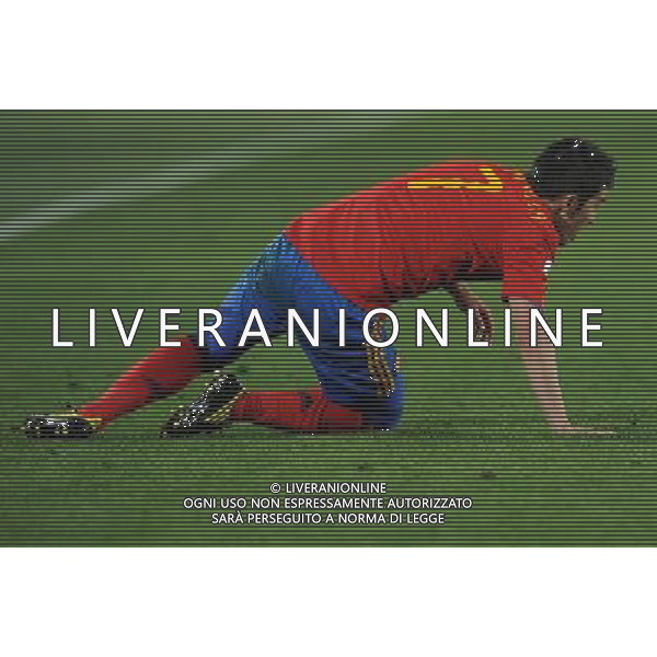 Fifa World Cup Sud Africa 2010 Match #32 Johannesburg (Ellis Park Stadium) - 21.06.2010 Spagna-Honduras Nella Foto:David VILLA /Ph.Vitez-Ag. Aldo Liverani