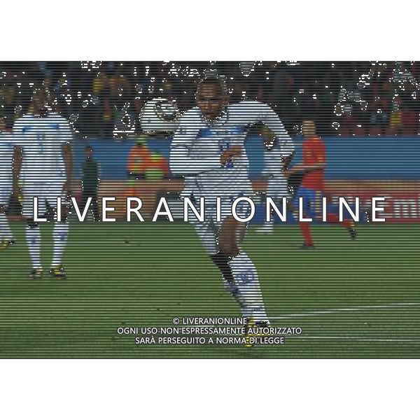 Fifa World Cup Sud Africa 2010 Match #32 Johannesburg (Ellis Park Stadium) - 21.06.2010 Spagna-Honduras Nella Foto:George WELCOME /Ph.Vitez-Ag. Aldo Liverani