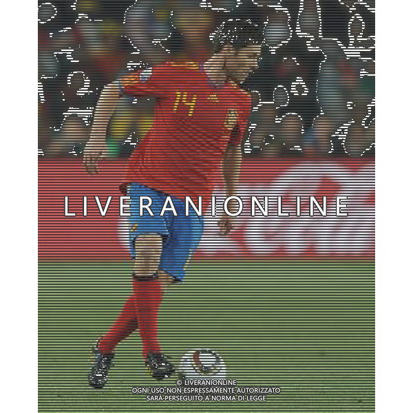 Fifa World Cup Sud Africa 2010 Match #32 Johannesburg (Ellis Park Stadium) - 21.06.2010 Spagna-Honduras Nella Foto:XABI ALONSO /Ph.Vitez-Ag. Aldo Liverani