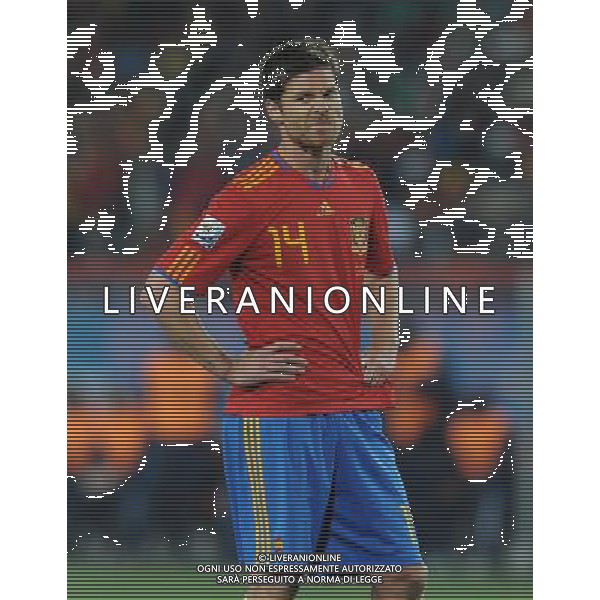 Fifa World Cup Sud Africa 2010 Match #32 Johannesburg (Ellis Park Stadium) - 21.06.2010 Spagna-Honduras Nella Foto:XABI ALONSO /Ph.Vitez-Ag. Aldo Liverani