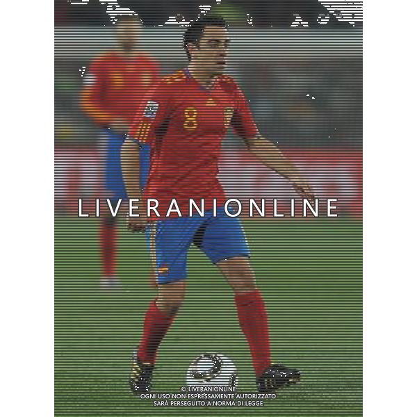 Fifa World Cup Sud Africa 2010 Match #32 Johannesburg (Ellis Park Stadium) - 21.06.2010 Spagna-Honduras Nella Foto:XAVI HERNADEZ /Ph.Vitez-Ag. Aldo Liverani