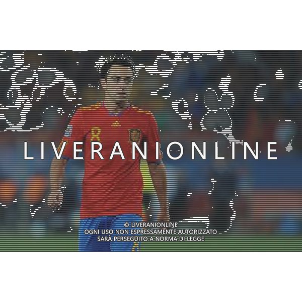 Fifa World Cup Sud Africa 2010 Match #32 Johannesburg (Ellis Park Stadium) - 21.06.2010 Spagna-Honduras Nella Foto:XAVI HERNADEZ /Ph.Vitez-Ag. Aldo Liverani