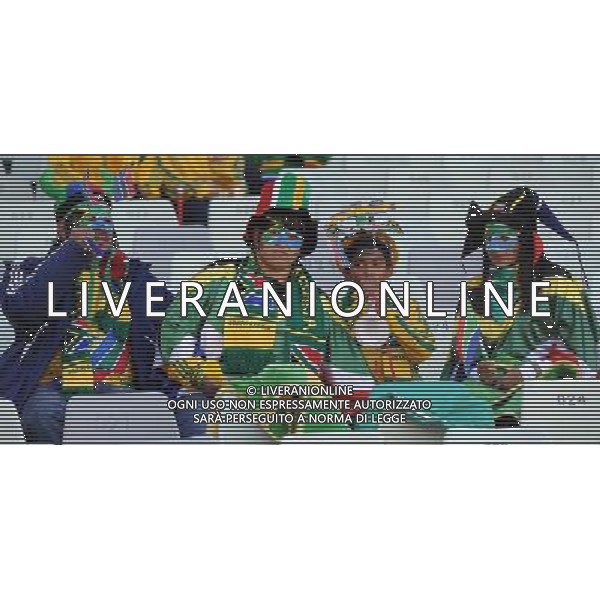 Fifa World Cup Sud Africa 2010 Match #34 Mangaung/Bloemfontein (Free State Stadium) - 22.06.2010 Francia-Sud Africa Nella Foto:Tifosi /Ph.Vitez-Ag. Aldo Liverani