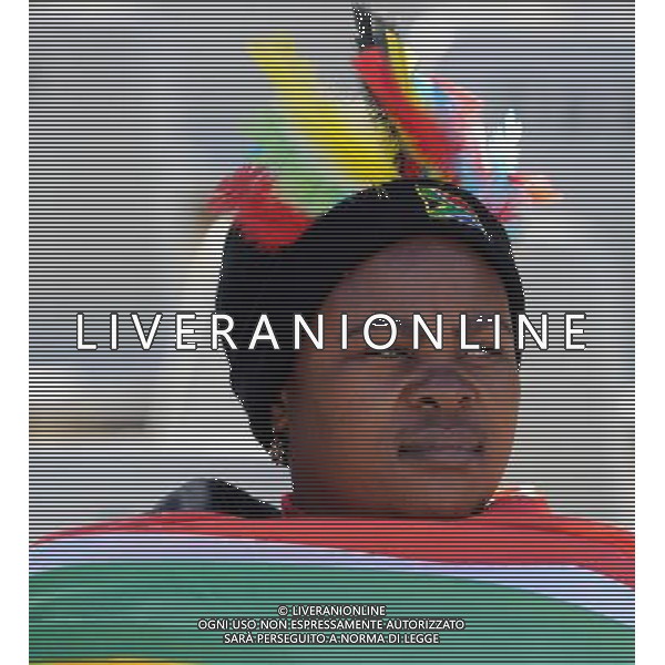 Fifa World Cup Sud Africa 2010 Match #34 Mangaung/Bloemfontein (Free State Stadium) - 22.06.2010 Francia-Sud Africa Nella Foto:Tifosi /Ph.Vitez-Ag. Aldo Liverani