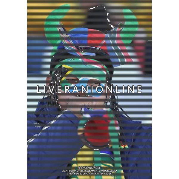 Fifa World Cup Sud Africa 2010 Match #34 Mangaung/Bloemfontein (Free State Stadium) - 22.06.2010 Francia-Sud Africa Nella Foto:Tifosi /Ph.Vitez-Ag. Aldo Liverani