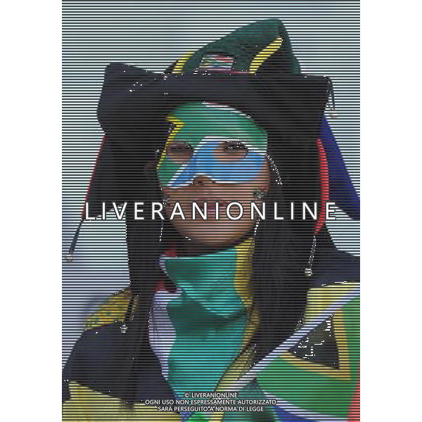 Fifa World Cup Sud Africa 2010 Match #34 Mangaung/Bloemfontein (Free State Stadium) - 22.06.2010 Francia-Sud Africa Nella Foto:Tifosi /Ph.Vitez-Ag. Aldo Liverani