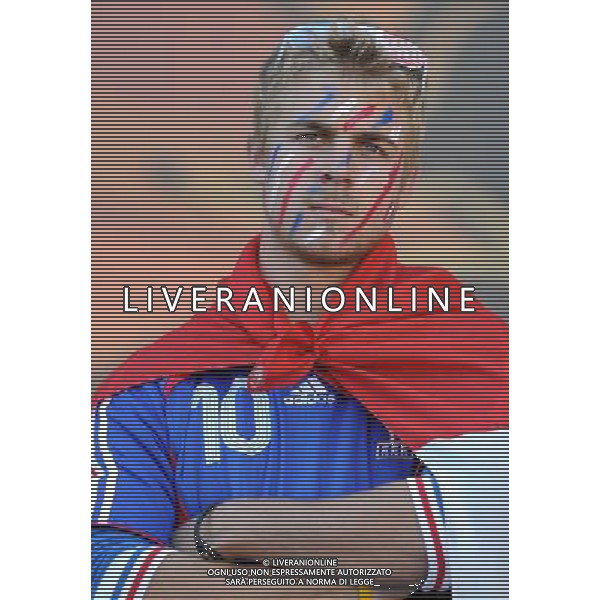 Fifa World Cup Sud Africa 2010 Match #34 Mangaung/Bloemfontein (Free State Stadium) - 22.06.2010 Francia-Sud Africa Nella Foto:Tifosi /Ph.Vitez-Ag. Aldo Liverani