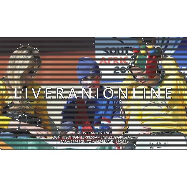 Fifa World Cup Sud Africa 2010 Match #34 Mangaung/Bloemfontein (Free State Stadium) - 22.06.2010 Francia-Sud Africa Nella Foto:Tifosi /Ph.Vitez-Ag. Aldo Liverani