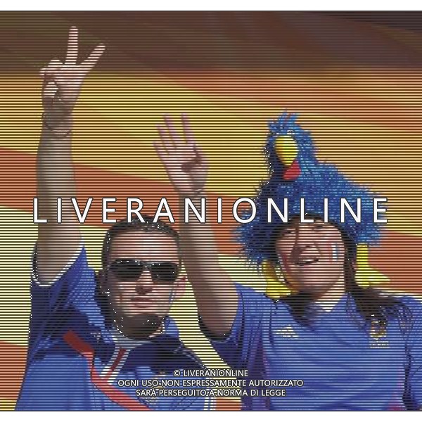 Fifa World Cup Sud Africa 2010 Match #34 Mangaung/Bloemfontein (Free State Stadium) - 22.06.2010 Francia-Sud Africa Nella Foto:Tifosi /Ph.Vitez-Ag. Aldo Liverani