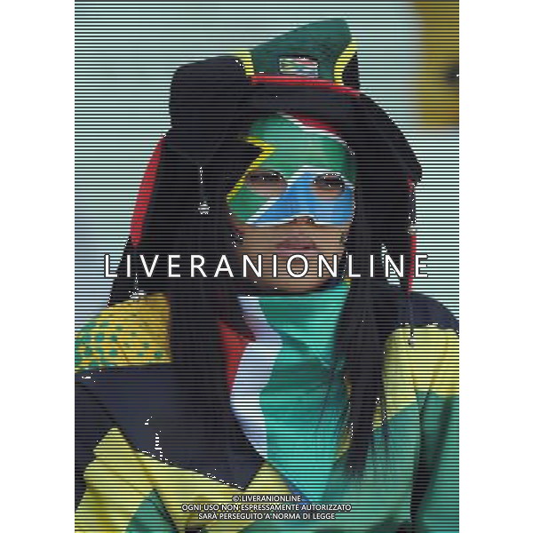 Fifa World Cup Sud Africa 2010 Match #34 Mangaung/Bloemfontein (Free State Stadium) - 22.06.2010 Francia-Sud Africa Nella Foto:Tifosi /Ph.Vitez-Ag. Aldo Liverani