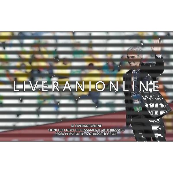 Fifa World Cup Sud Africa 2010 Match #34 Mangaung/Bloemfontein (Free State Stadium) - 22.06.2010 Francia-Sud Africa Nella Foto: Raymond Domenech /Ph.Vitez-Ag. Aldo Liverani