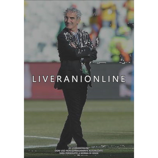 Fifa World Cup Sud Africa 2010 Match #34 Mangaung/Bloemfontein (Free State Stadium) - 22.06.2010 Francia-Sud Africa Nella Foto: Raymond Domenech /Ph.Vitez-Ag. Aldo Liverani