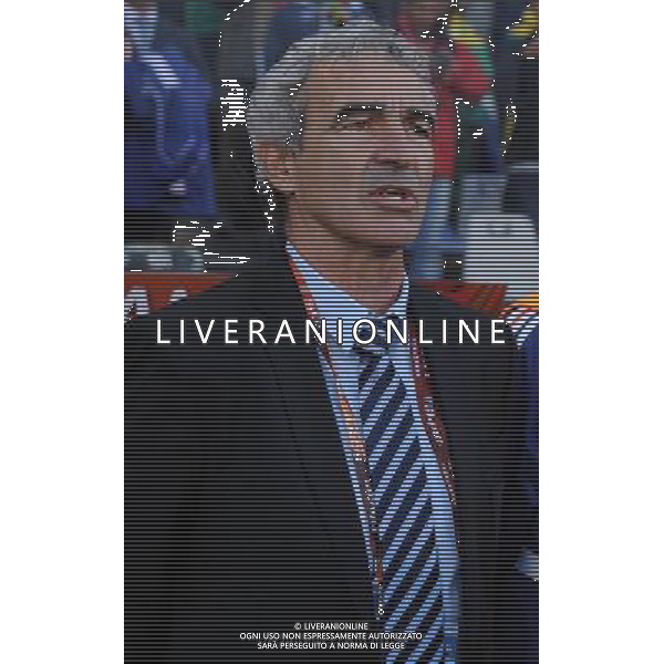 Fifa World Cup Sud Africa 2010 Match #34 Mangaung/Bloemfontein (Free State Stadium) - 22.06.2010 Francia-Sud Africa Nella Foto:domenech /Ph.Vitez-Ag. Aldo Liverani