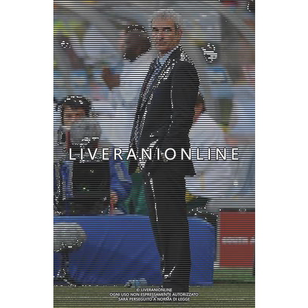 Fifa World Cup Sud Africa 2010 Match #34 Mangaung/Bloemfontein (Free State Stadium) - 22.06.2010 Francia-Sud Africa Nella Foto:domenech /Ph.Vitez-Ag. Aldo Liverani