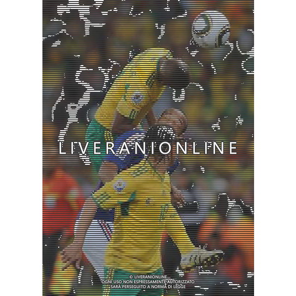 Fifa World Cup Sud Africa 2010 Match #34 Mangaung/Bloemfontein (Free State Stadium) - 22.06.2010 Francia-Sud Africa Nella Foto:masilela-henry /Ph.Vitez-Ag. Aldo Liverani