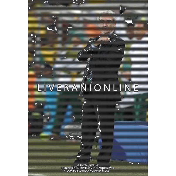 Fifa World Cup Sud Africa 2010 Match #34 Mangaung/Bloemfontein (Free State Stadium) - 22.06.2010 Francia-Sud Africa Nella Foto:domenech /Ph.Vitez-Ag. Aldo Liverani