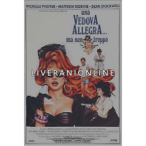 FILM UNA VEDOVA ALLEGRA MA NON TROPPO NELLA FOTO LOCANDINA AG ALDO LIVERANI