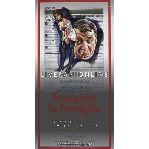 FILM\'STANGATA IN FAMIGLIA\'1976 NELLA FOTO LOCANDINA AG ALDO LIVERANI