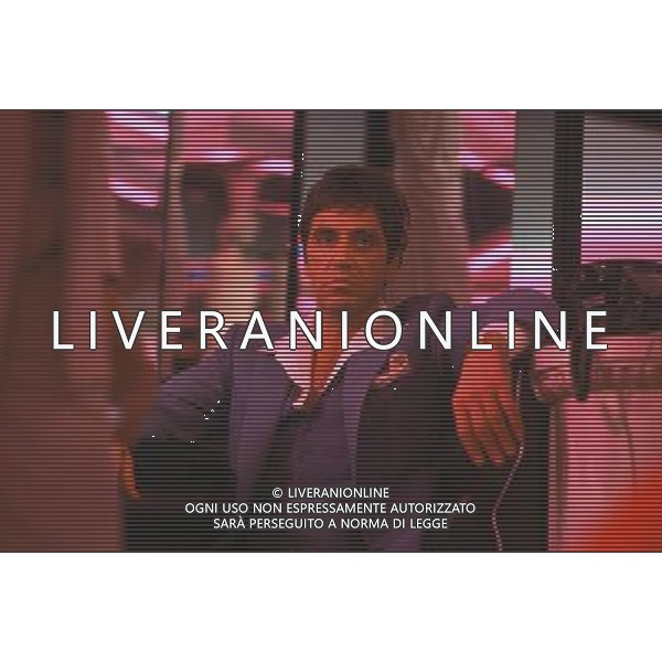 FILM \'SCARFACE\' 1983 NELLA FOTO AL PACINO AG ALDO LIVERANI 