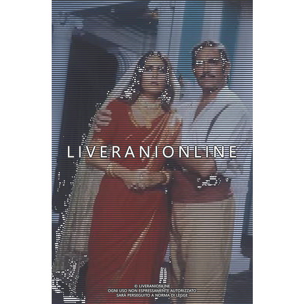 FILM\'IL RITORNO DI SANDOKAN\'1996 NELLA FOTO ROMINA POWER-FABIO TESTI AG ALDO LIVERANI