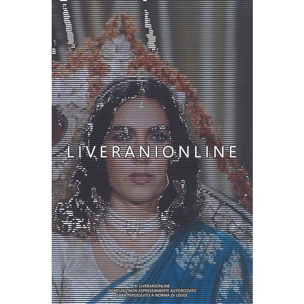 FILM\'IL RITORNO DI SANDOKAN\'1996 NELLA FOTO ROMINA POWER AG ALDO LIVERANI