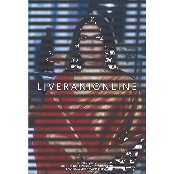 FILM\'IL RITORNO DI SANDOKAN\'1996 NELLA FOTO ROMINA POWER AG ALDO LIVERANI