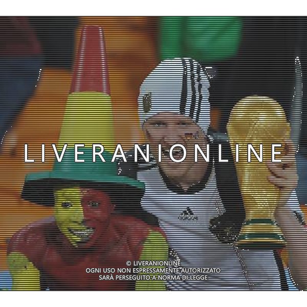 Fifa World Cup Sud Africa 2010 Match #39 Johannesburg (Soccer City Stadium) - 23.06.2010 Ghana-Germania Nella Foto: tifosi /Ph.Vitez-Ag. Aldo Liverani