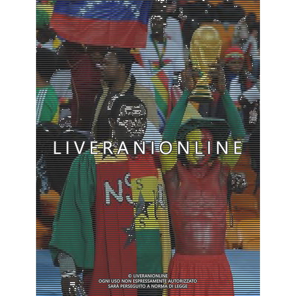 Fifa World Cup Sud Africa 2010 Match #39 Johannesburg (Soccer City Stadium) - 23.06.2010 Ghana-Germania Nella Foto: tifosi /Ph.Vitez-Ag. Aldo Liverani