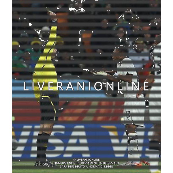 Fifa World Cup Sud Africa 2010 Match #39 Johannesburg (Soccer City Stadium) - 23.06.2010 Ghana-Germania Nella Foto:ayew ammonito /Ph.Vitez-Ag. Aldo Liverani