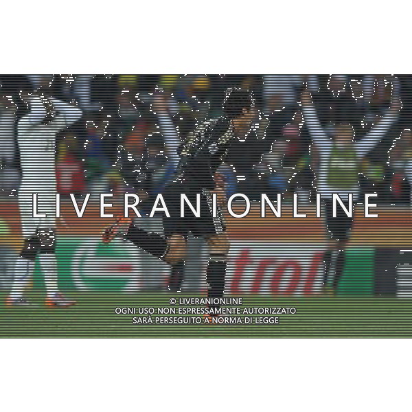 Fifa World Cup Sud Africa 2010 Match #39 Johannesburg (Soccer City Stadium) - 23.06.2010 Ghana-Germania Nella Foto:esultanza ozil /Ph.Vitez-Ag. Aldo Liverani