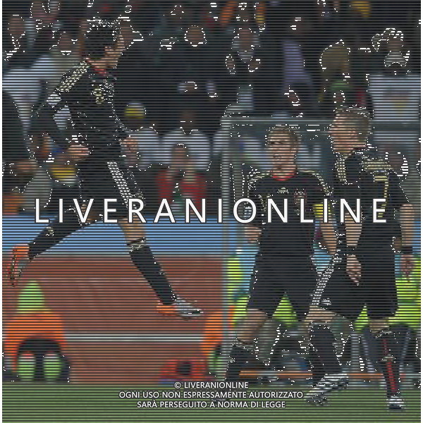 Fifa World Cup Sud Africa 2010 Match #39 Johannesburg (Soccer City Stadium) - 23.06.2010 Ghana-Germania Nella Foto:esultanza ozil /Ph.Vitez-Ag. Aldo Liverani