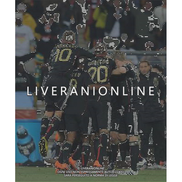 Fifa World Cup Sud Africa 2010 Match #39 Johannesburg (Soccer City Stadium) - 23.06.2010 Ghana-Germania Nella Foto:esultanza ozil /Ph.Vitez-Ag. Aldo Liverani