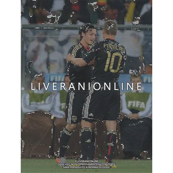 Fifa World Cup Sud Africa 2010 Match #39 Johannesburg (Soccer City Stadium) - 23.06.2010 Ghana-Germania Nella Foto:esultanza ozil /Ph.Vitez-Ag. Aldo Liverani