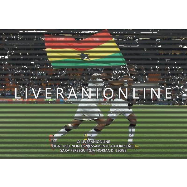 Fifa World Cup Sud Africa 2010 Match #39 Johannesburg (Soccer City Stadium) - 23.06.2010 Ghana-Germania Nella Foto:esultanza finale ghana /Ph.Vitez-Ag. Aldo Liverani