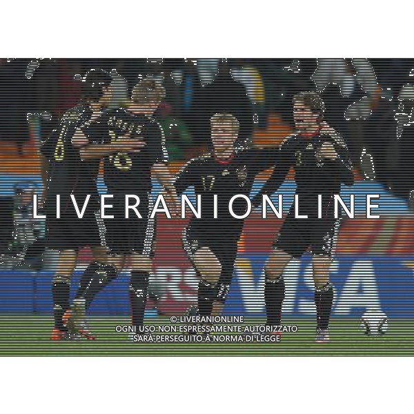 Fifa World Cup Sud Africa 2010 Match #39 Johannesburg (Soccer City Stadium) - 23.06.2010 Ghana-Germania Nella Foto:esultanza germania /Ph.Vitez-Ag. Aldo Liverani