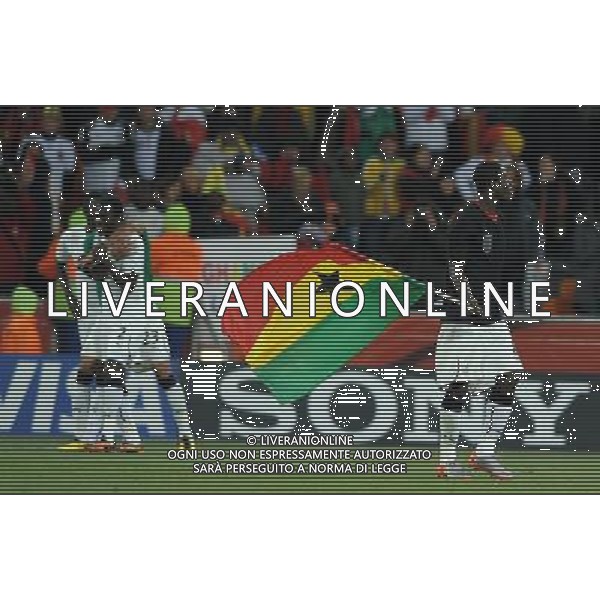 Fifa World Cup Sud Africa 2010 Match #39 Johannesburg (Soccer City Stadium) - 23.06.2010 Ghana-Germania Nella Foto:esultanza finale ghana /Ph.Vitez-Ag. Aldo Liverani