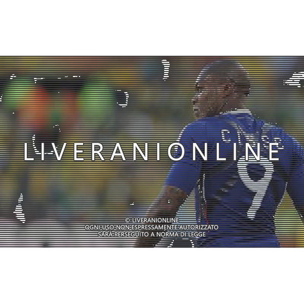 Fifa World Cup Sud Africa 2010 Match #34 Mangaung/Bloemfontein (Free State Stadium) - 22.06.2010 Francia-Sud Africa Nella Foto:Djibril CISSE /Ph.Vitez-Ag. Aldo Liverani