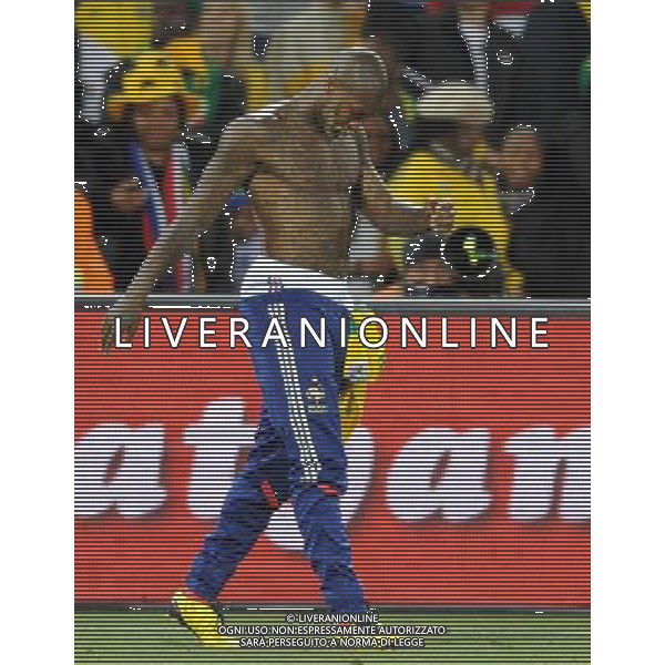 Fifa World Cup Sud Africa 2010 Match #34 Mangaung/Bloemfontein (Free State Stadium) - 22.06.2010 Francia-Sud Africa Nella Foto:Djibril CISSE /Ph.Vitez-Ag. Aldo Liverani