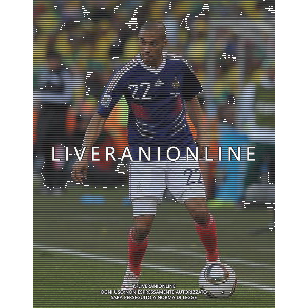 Fifa World Cup Sud Africa 2010 Match #34 Mangaung/Bloemfontein (Free State Stadium) - 22.06.2010 Francia-Sud Africa Nella Foto:Gael CLICHY /Ph.Vitez-Ag. Aldo Liverani