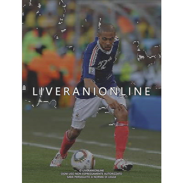 Fifa World Cup Sud Africa 2010 Match #34 Mangaung/Bloemfontein (Free State Stadium) - 22.06.2010 Francia-Sud Africa Nella Foto:Gael CLICHY /Ph.Vitez-Ag. Aldo Liverani