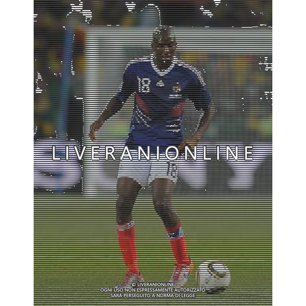 Fifa World Cup Sud Africa 2010 Match #34 Mangaung/Bloemfontein (Free State Stadium) - 22.06.2010 Francia-Sud Africa Nella Foto:Alou DIARRA /Ph.Vitez-Ag. Aldo Liverani