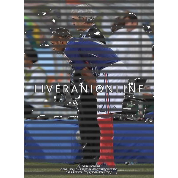 Fifa World Cup Sud Africa 2010 Match #34 Mangaung/Bloemfontein (Free State Stadium) - 22.06.2010 Francia-Sud Africa Nella Foto:Raymond DOMENECH-Thierry HENRY /Ph.Vitez-Ag. Aldo Liverani