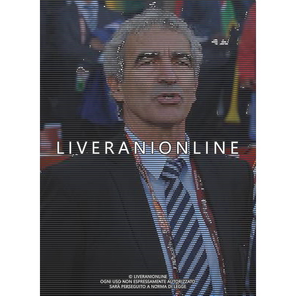 Fifa World Cup Sud Africa 2010 Match #34 Mangaung/Bloemfontein (Free State Stadium) - 22.06.2010 Francia-Sud Africa Nella Foto:Raymond Domenech /Ph.Vitez-Ag. Aldo Liverani