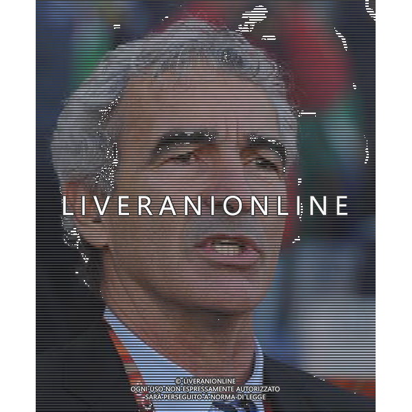 Fifa World Cup Sud Africa 2010 Match #34 Mangaung/Bloemfontein (Free State Stadium) - 22.06.2010 Francia-Sud Africa Nella Foto:Raymond Domenech /Ph.Vitez-Ag. Aldo Liverani